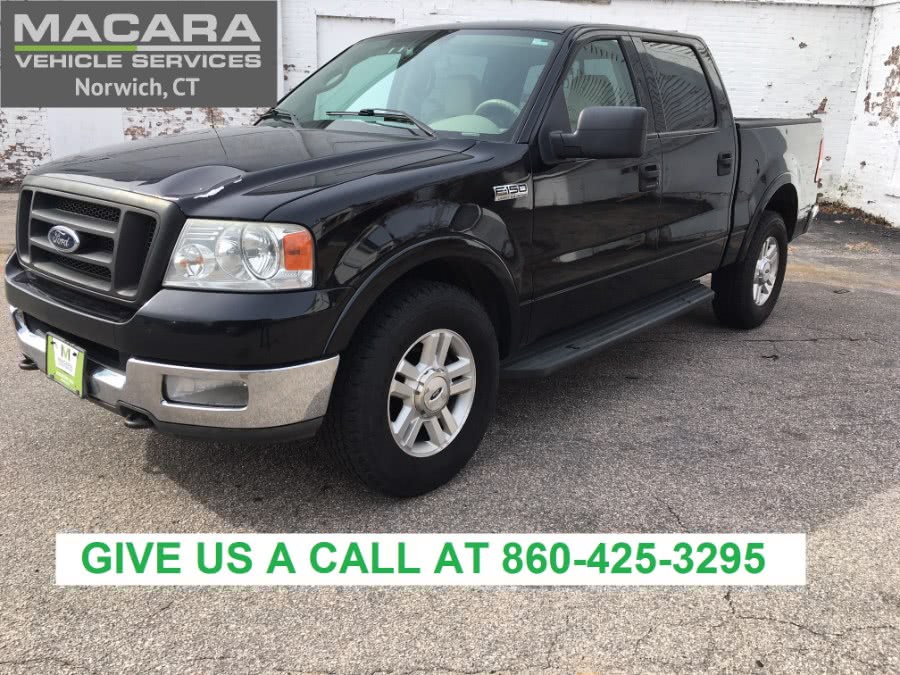 2004 Ford F-150 SuperCrew 139" Lariat 4WD, available for sale in Norwich, Connecticut | MACARA Vehicle Services, Inc. Norwich, Connecticut