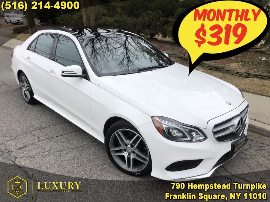 2015 Mercedes-Benz E-Class 4dr Sdn E 400 4MATIC, available for sale in Franklin Square, New York | Luxury Motor Club. Franklin Square, New York