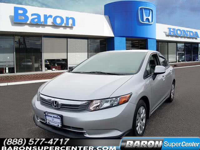 2012 Honda Civic Sedan LX, available for sale in Patchogue, New York | Baron Supercenter. Patchogue, New York