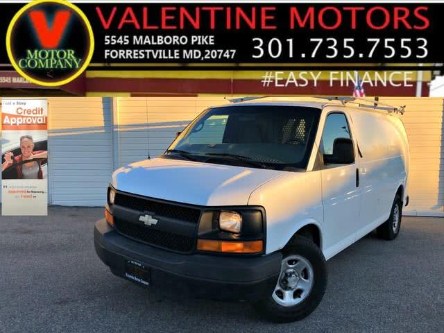 2008 Chevrolet Express Cargo Van , available for sale in Forestville, Maryland | Valentine Motor Company. Forestville, Maryland