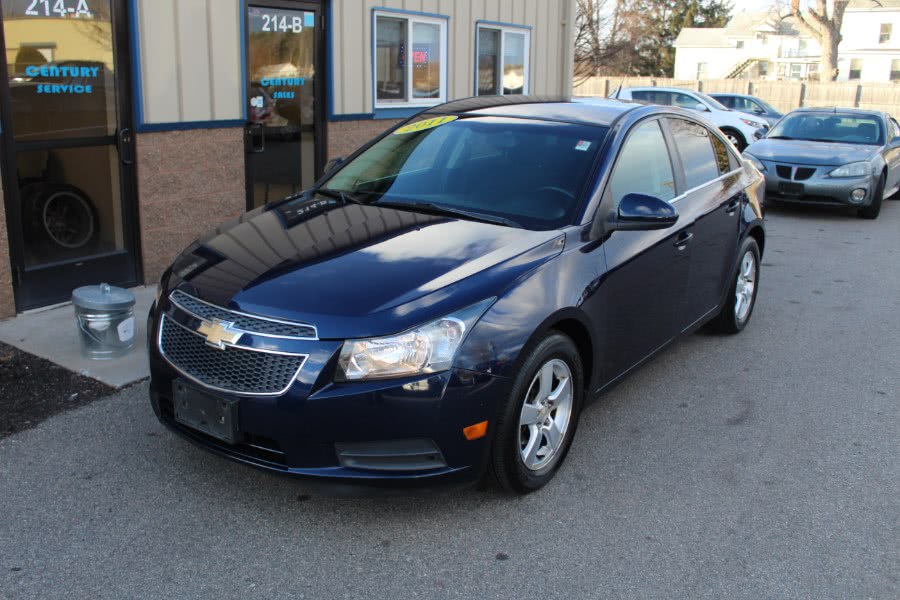 2011 Chevrolet Cruze 4dr Sdn LT w/1LT, available for sale in East Windsor, Connecticut | Century Auto And Truck. East Windsor, Connecticut