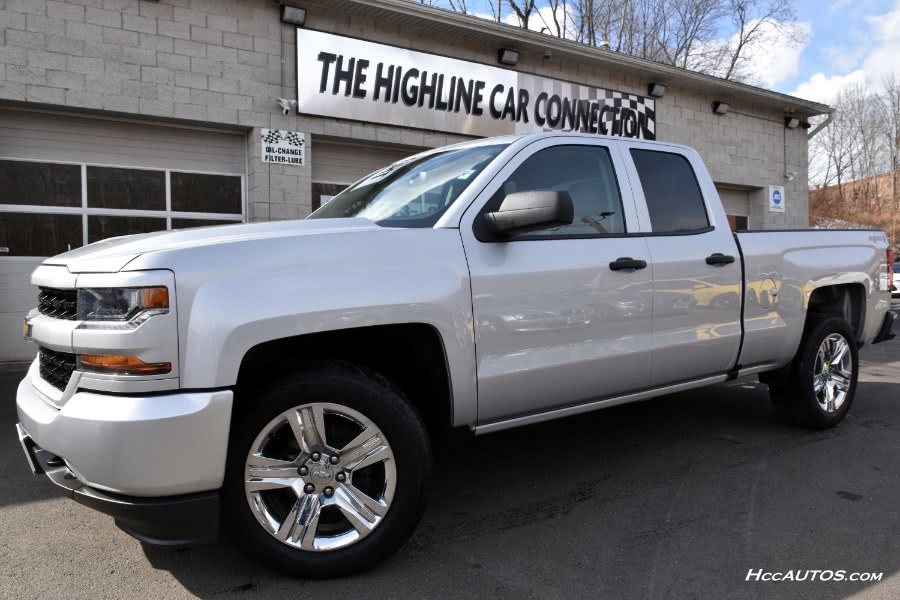 2016 Chevrolet Silverado 1500 4WD Double Cab Custom, available for sale in Waterbury, Connecticut | Highline Car Connection. Waterbury, Connecticut