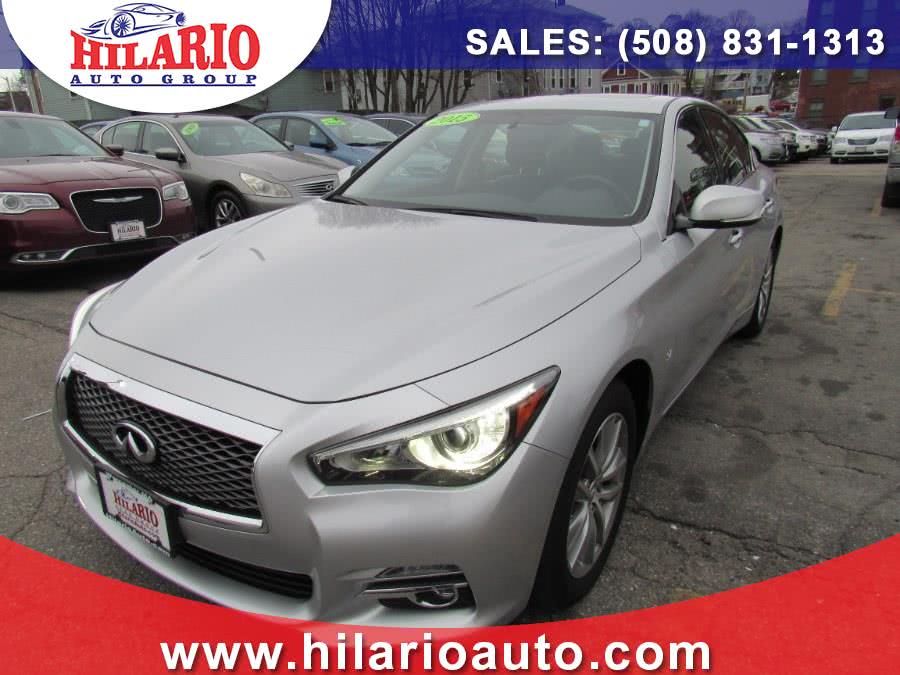2015 INFINITI Q50 4dr Sdn Premium AWD, available for sale in Worcester, Massachusetts | Hilario's Auto Sales Inc.. Worcester, Massachusetts