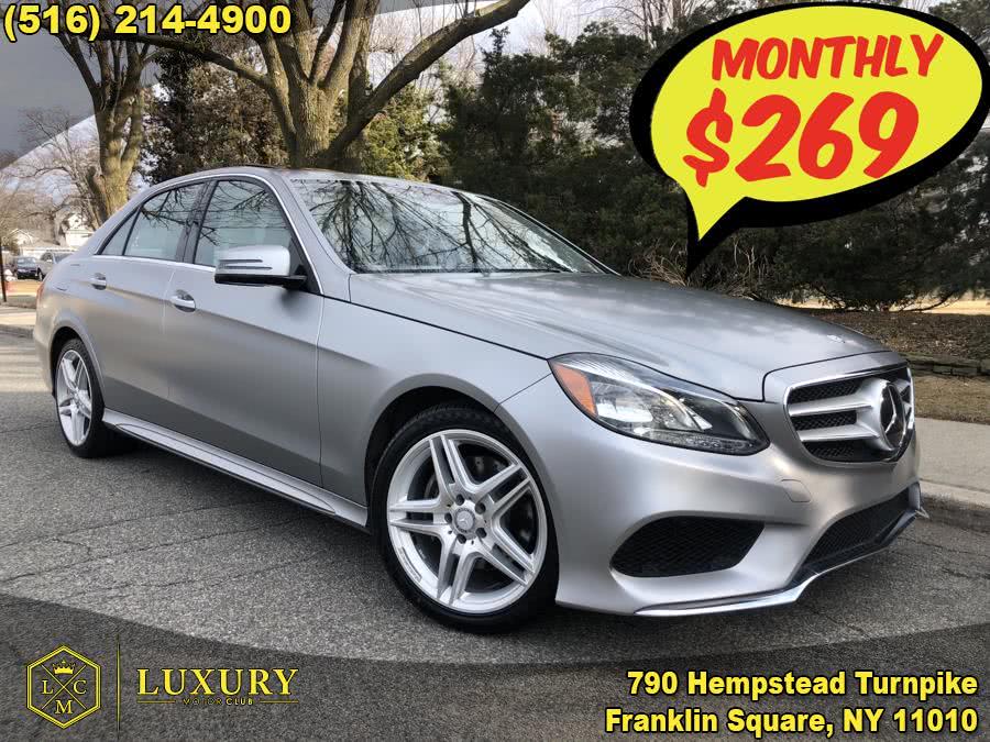 2016 Mercedes-Benz E-Class 4dr Sdn E350 Sport, available for sale in Franklin Square, New York | Luxury Motor Club. Franklin Square, New York