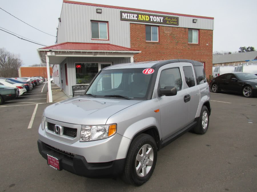 2010 Honda Element 4WD 5dr Auto EX, available for sale in South Windsor, Connecticut | Mike And Tony Auto Sales, Inc. South Windsor, Connecticut