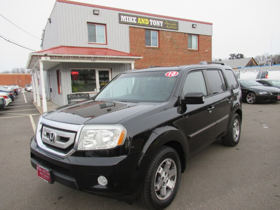 2010 Honda Pilot 4WD 4dr Touring w/Navi, available for sale in South Windsor, Connecticut | Mike And Tony Auto Sales, Inc. South Windsor, Connecticut