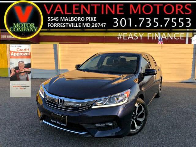 2016 Honda Accord Sedan EX-L, available for sale in Forestville, Maryland | Valentine Motor Company. Forestville, Maryland