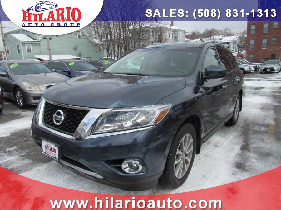2015 Nissan Pathfinder 4WD 4dr SV, available for sale in Worcester, Massachusetts | Hilario's Auto Sales Inc.. Worcester, Massachusetts