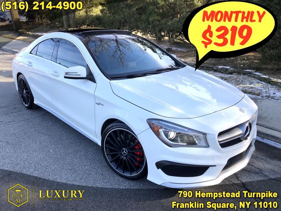 Used Mercedes-Benz CLA-Class 4dr Sdn CLA45 AMG 4MATIC 2014 | Luxury Motor Club. Franklin Square, New York