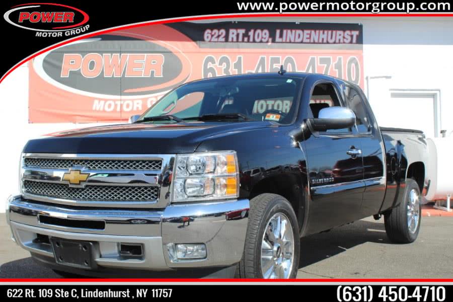 2013 Chevrolet Silverado 1500 4WD Ext Cab 143.5" LT, available for sale in Lindenhurst, New York | Power Motor Group. Lindenhurst, New York