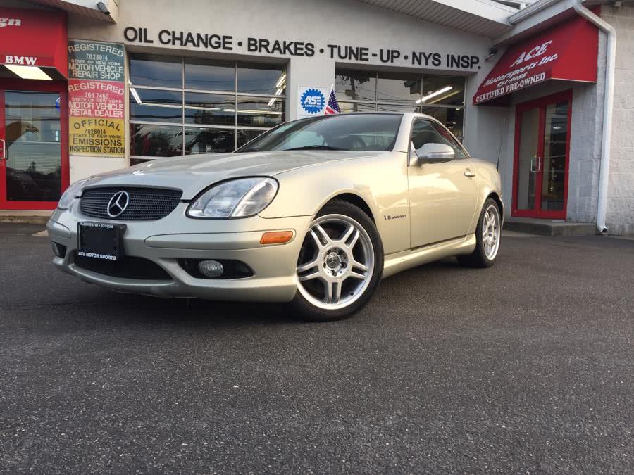Used Mercedes-Benz SLK-Class 2dr Roadster 3.2L AMG 2002 | Ace Motor Sports Inc. Plainview , New York
