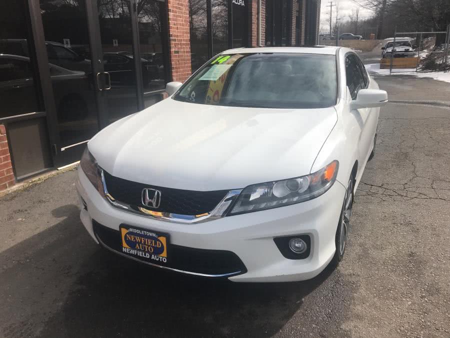 2014 Honda Accord Coupe 2dr V6 Auto EX-L, available for sale in Middletown, Connecticut | Newfield Auto Sales. Middletown, Connecticut