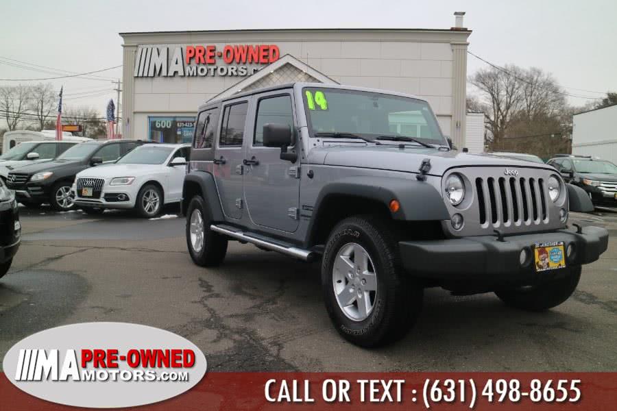 2014 Jeep Wrangler Unlimited 4WD 4dr Sport, available for sale in Huntington Station, New York | M & A Motors. Huntington Station, New York