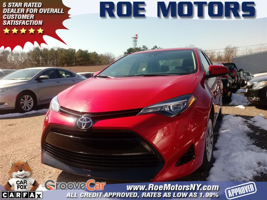 2017 Toyota Corolla LE CVT (Natl), available for sale in Shirley, New York | Roe Motors Ltd. Shirley, New York