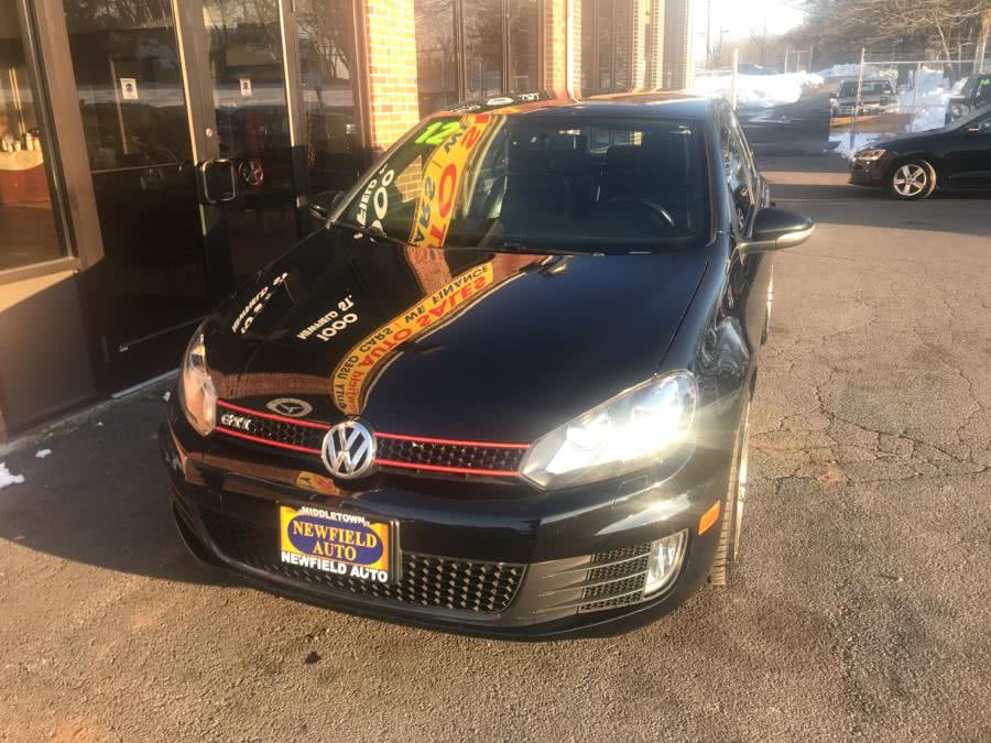 2012 Volkswagen GTI 4dr HB Man w/Sunroof & Navi PZEV, available for sale in Middletown, Connecticut | Newfield Auto Sales. Middletown, Connecticut