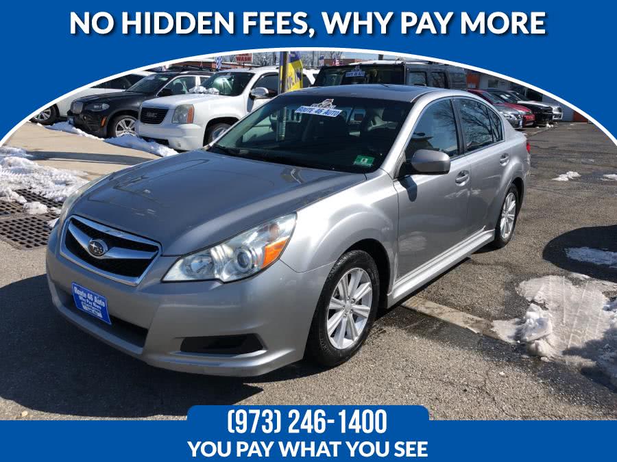 2011 Subaru Legacy 4dr Sdn H4 Auto 2.5i Prem AWP/Pwr Moon PZEV, available for sale in Lodi, New Jersey | Route 46 Auto Sales Inc. Lodi, New Jersey