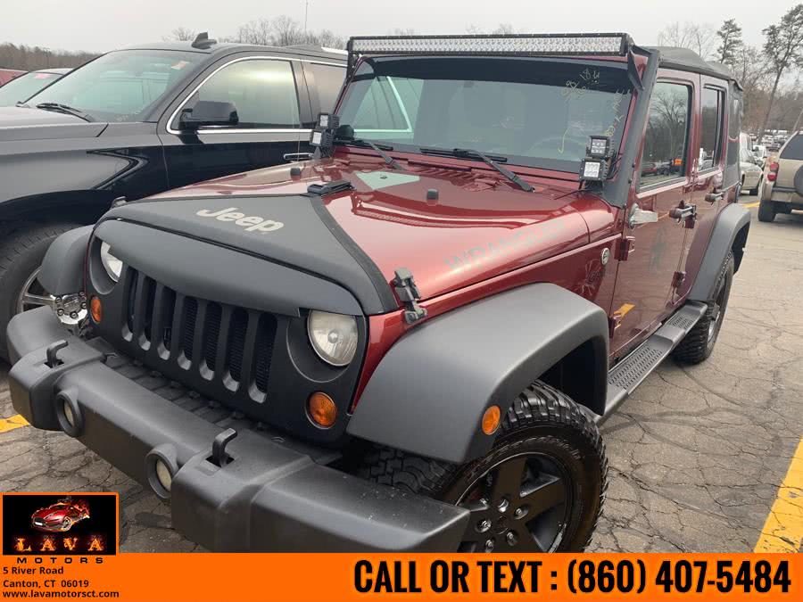 Used Jeep Wrangler 4WD 4dr Unlimited X 2008 | Lava Motors. Canton, Connecticut