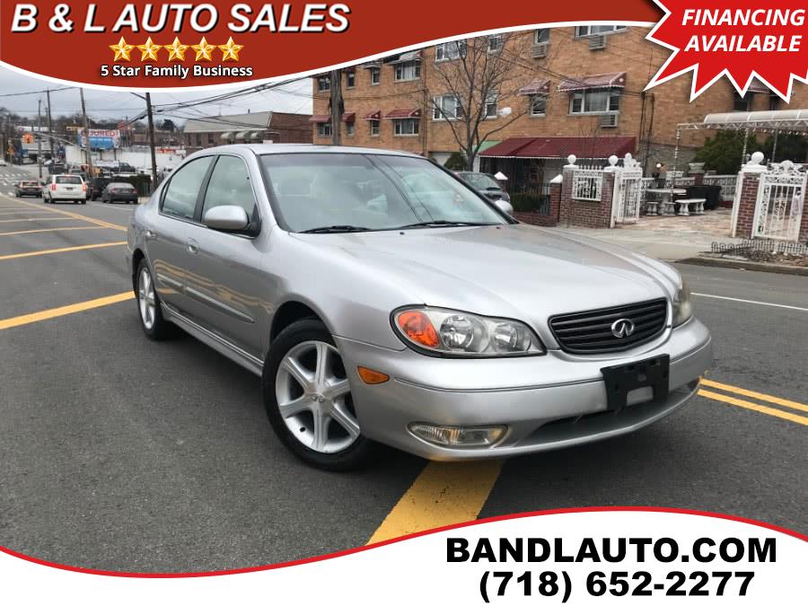 2004 Infiniti I35 4dr Sdn Luxury, available for sale in Bronx, New York | B & L Auto Sales LLC. Bronx, New York