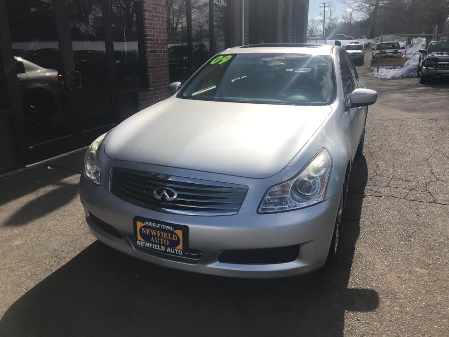 2009 Infiniti G37 Sedan 4dr x AWD, available for sale in Middletown, Connecticut | Newfield Auto Sales. Middletown, Connecticut