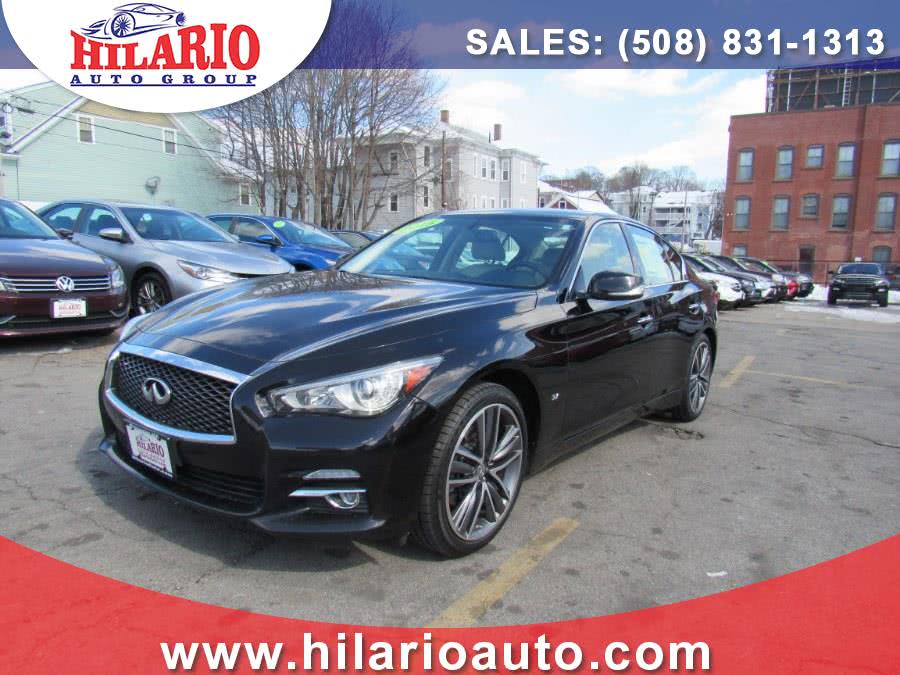 2015 INFINITI Q50 4dr Sdn AWD, available for sale in Worcester, Massachusetts | Hilario's Auto Sales Inc.. Worcester, Massachusetts