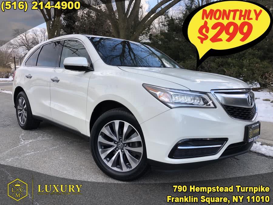 2016 Acura MDX SH-AWD 4dr w/Tech, available for sale in Franklin Square, New York | Luxury Motor Club. Franklin Square, New York