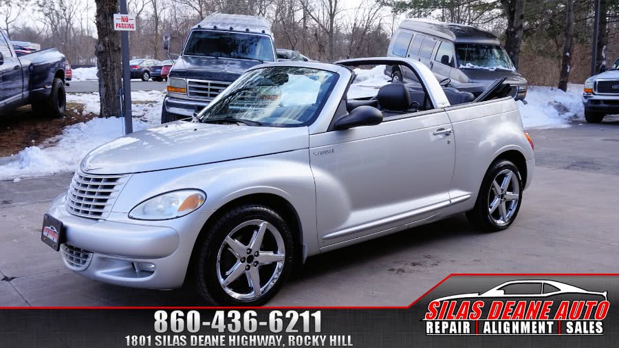 2005 Chrysler PT Cruiser 2dr Convertible GT, available for sale in Rocky Hill , Connecticut | Silas Deane Auto LLC. Rocky Hill , Connecticut