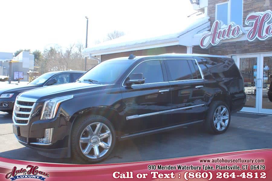 2016 Cadillac Escalade ESV 4WD 4dr Premium Collection, available for sale in Plantsville, Connecticut | Auto House of Luxury. Plantsville, Connecticut