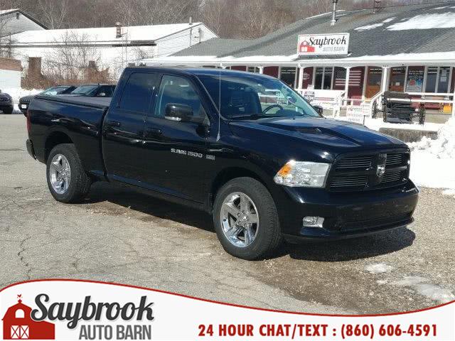 2012 Ram 1500 4WD Quad Cab 140.5" Sport, available for sale in Old Saybrook, Connecticut | Saybrook Auto Barn. Old Saybrook, Connecticut