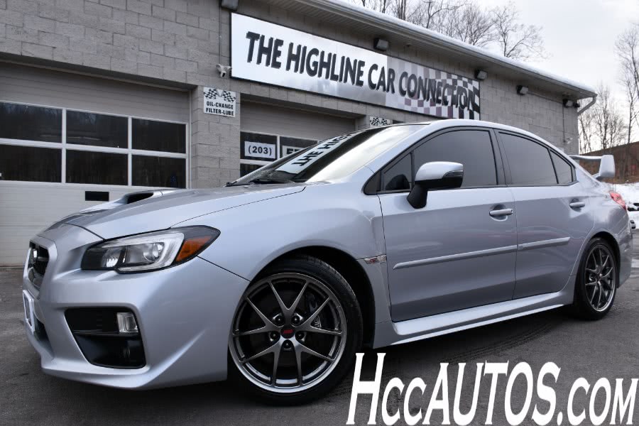 2016 Subaru WRX STI 4dr Sdn Limited w/Wing Spoiler, available for sale in Waterbury, Connecticut | Highline Car Connection. Waterbury, Connecticut