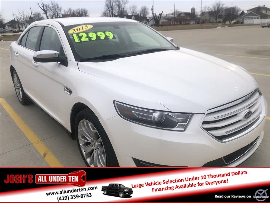 2015 Ford Taurus 4dr Sdn Limited FWD, available for sale in Elida, Ohio | Josh's All Under Ten LLC. Elida, Ohio