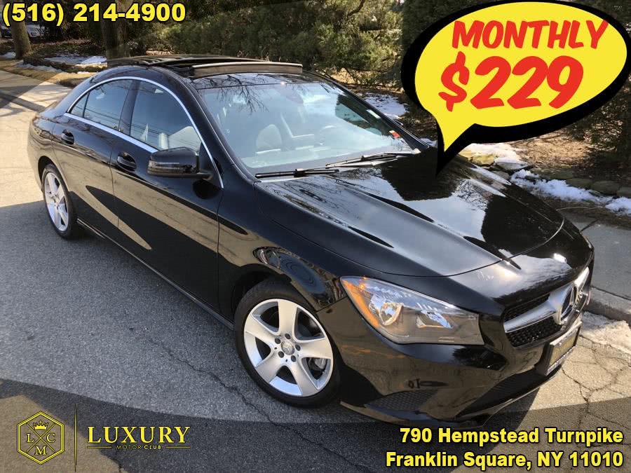 Used Mercedes-Benz CLA-Class 4dr Sdn CLA 250 4MATIC 2016 | Luxury Motor Club. Franklin Square, New York