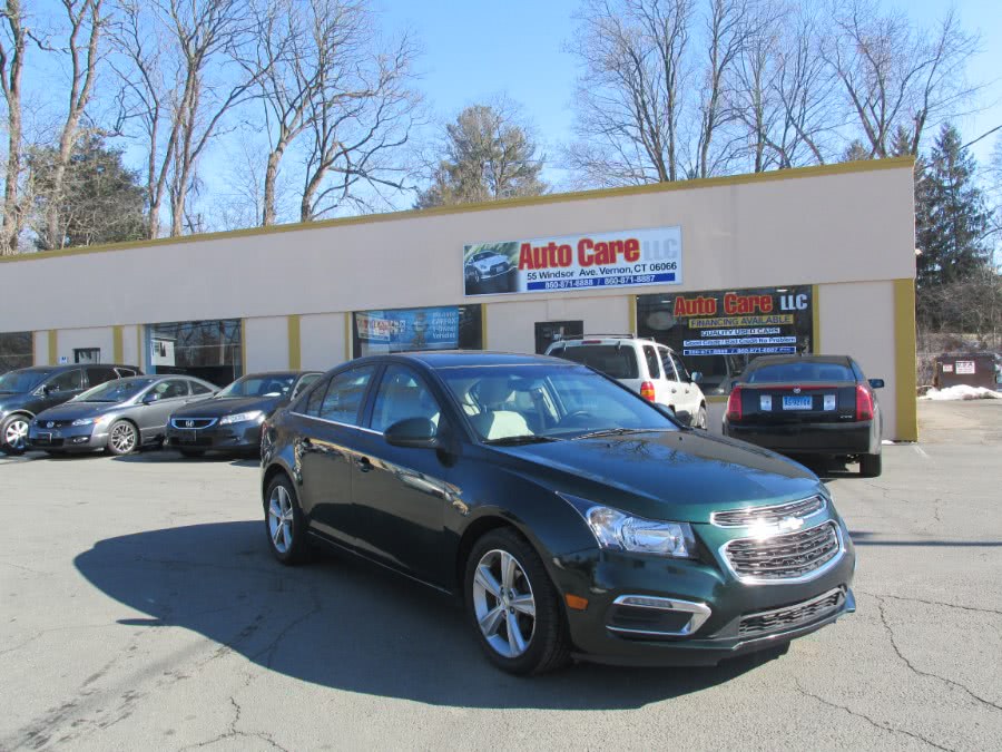 2015 Chevrolet Cruze 4dr Sdn Auto 2LT, available for sale in Vernon , Connecticut | Auto Care Motors. Vernon , Connecticut