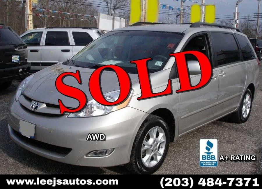 2006 Toyota Sienna 5dr XLE Limited AWD, available for sale in North Branford, Connecticut | LeeJ's Auto Sales & Service. North Branford, Connecticut