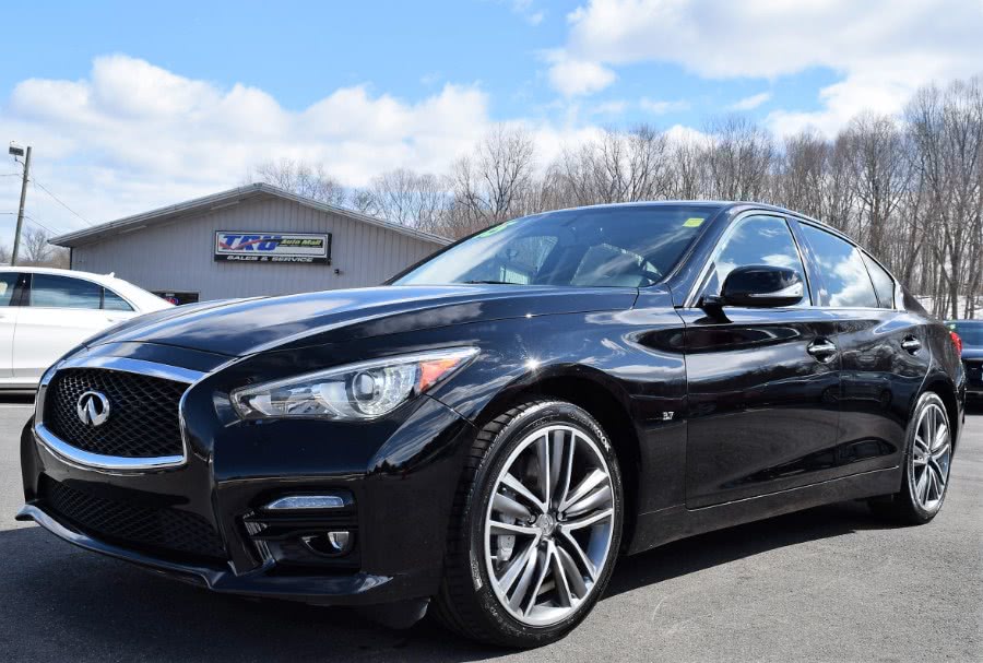 2015 INFINITI Q50 4dr Sdn Sport AWD, available for sale in Berlin, Connecticut | Tru Auto Mall. Berlin, Connecticut