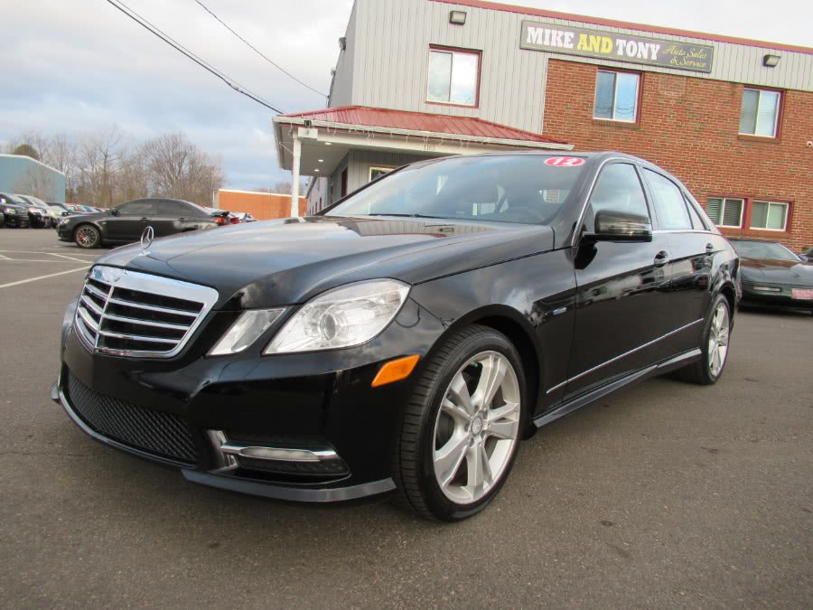 2012 Mercedes-Benz E-Class 4dr Sdn E350 Sport 4MATIC, available for sale in South Windsor, Connecticut | Mike And Tony Auto Sales, Inc. South Windsor, Connecticut