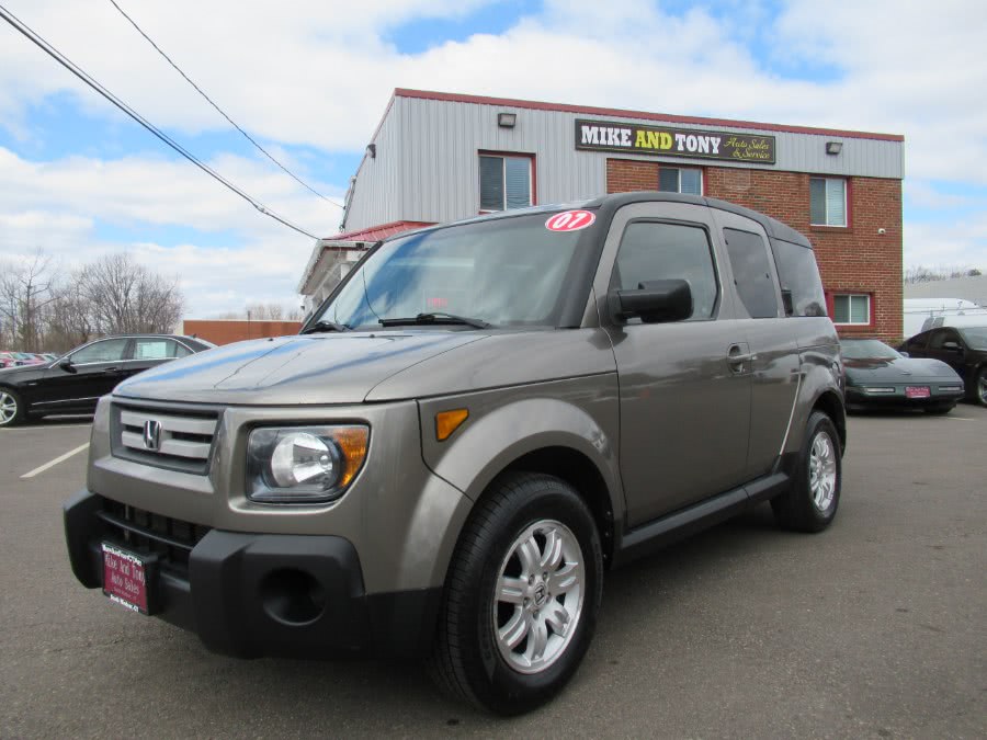 2007 Honda Element 4WD 4dr AT EX, available for sale in South Windsor, Connecticut | Mike And Tony Auto Sales, Inc. South Windsor, Connecticut