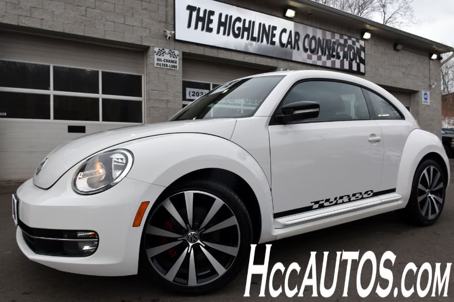 2012 Volkswagen Beetle 2dr Cpe DSG 2.0T Black Turbo Launch Edition PZEV, available for sale in Waterbury, Connecticut | Highline Car Connection. Waterbury, Connecticut