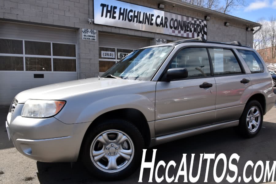 2007 Subaru Forester AWD 4dr H4 AT X, available for sale in Waterbury, Connecticut | Highline Car Connection. Waterbury, Connecticut