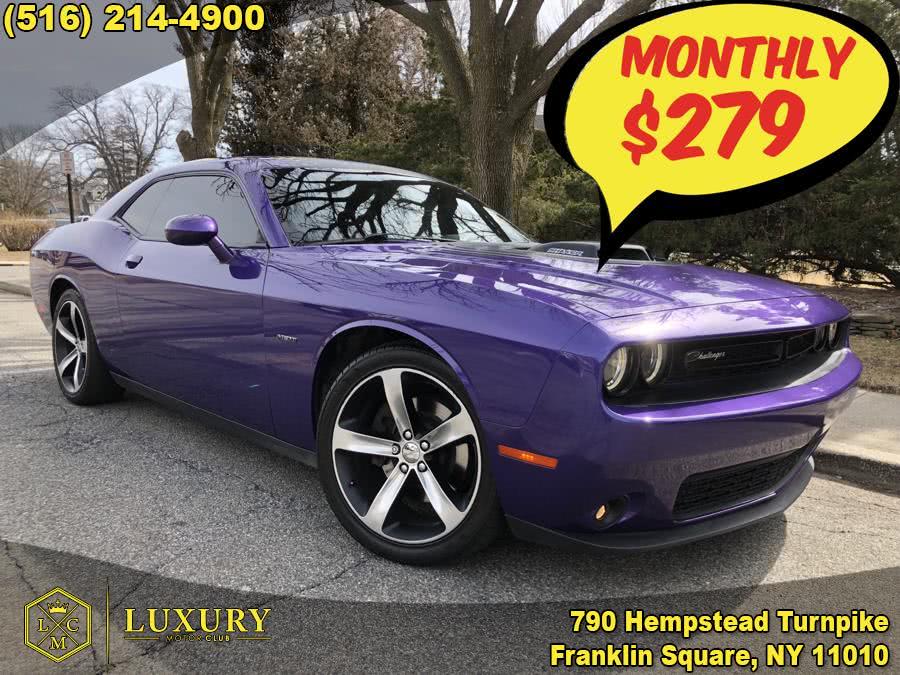 2016 Dodge Challenger 2dr Cpe R/T Shaker, available for sale in Franklin Square, New York | Luxury Motor Club. Franklin Square, New York