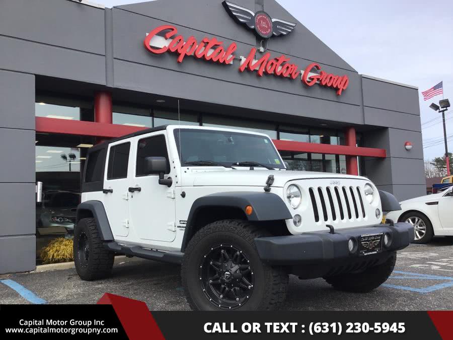 Used Jeep Wrangler Unlimited 4WD 4dr Sport 2015 | Capital Motor Group Inc. Medford, New York
