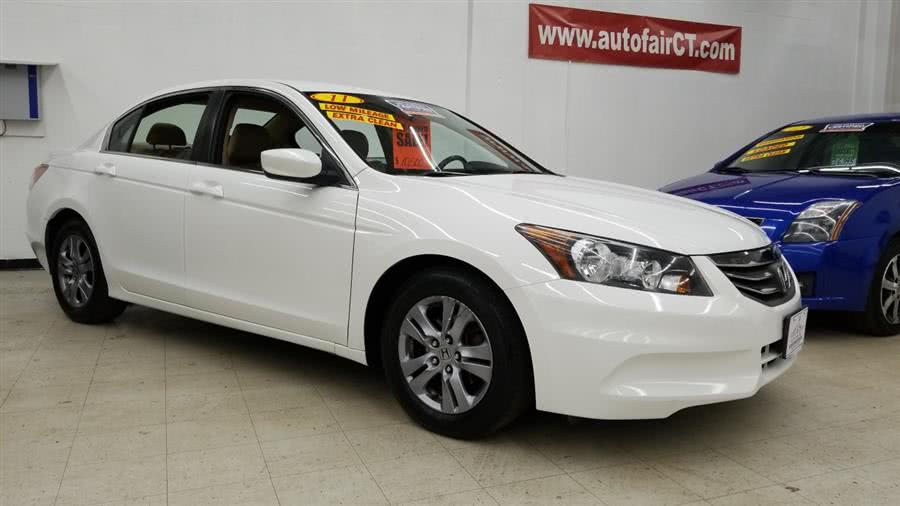 2011 Honda Accord Sdn 4dr I4 Auto SE PZEV, available for sale in West Haven, Connecticut | Auto Fair Inc.. West Haven, Connecticut