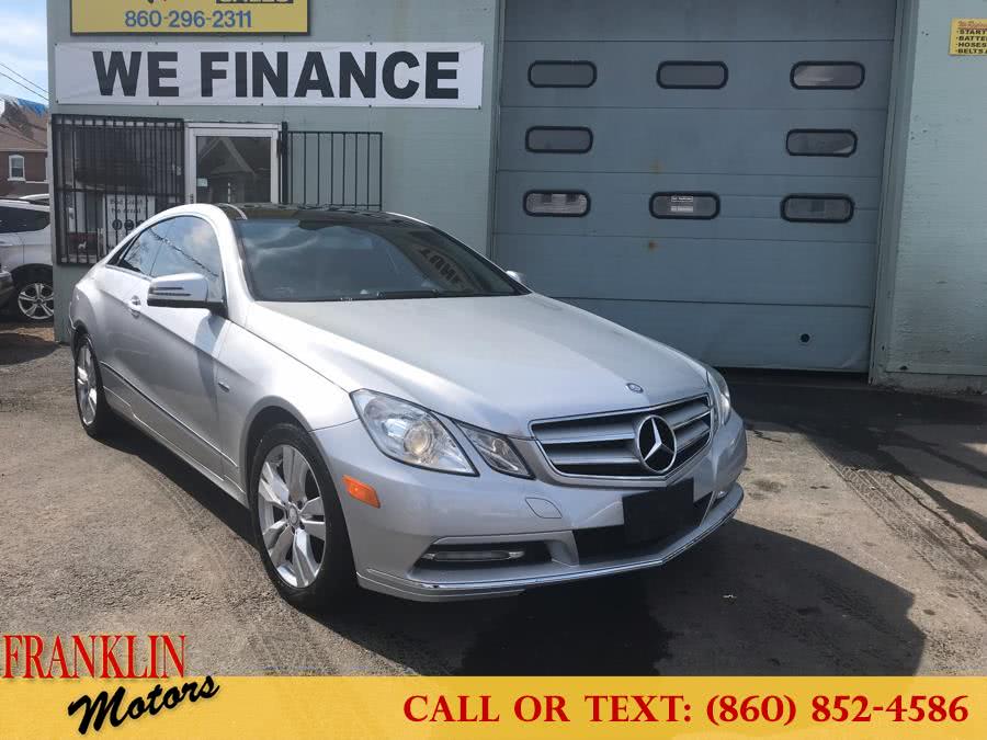 2012 Mercedes-Benz E-Class 2dr Cpe E350 RWD, available for sale in Hartford, Connecticut | Franklin Motors Auto Sales LLC. Hartford, Connecticut