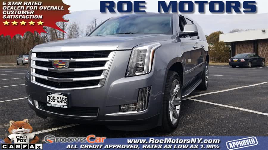2019 Cadillac Escalade ESV 4WD 4dr Luxury, available for sale in Shirley, New York | Roe Motors Ltd. Shirley, New York
