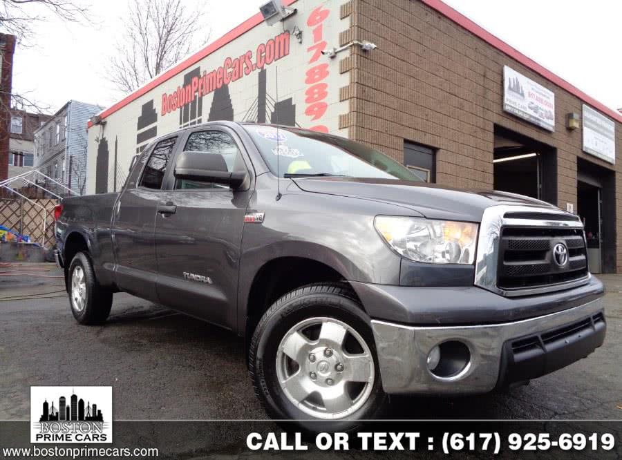 2012 Toyota Tundra 4WD Truck Double Cab 5.7L V8 6-Spd SR5, available for sale in Chelsea, Massachusetts | Boston Prime Cars Inc. Chelsea, Massachusetts