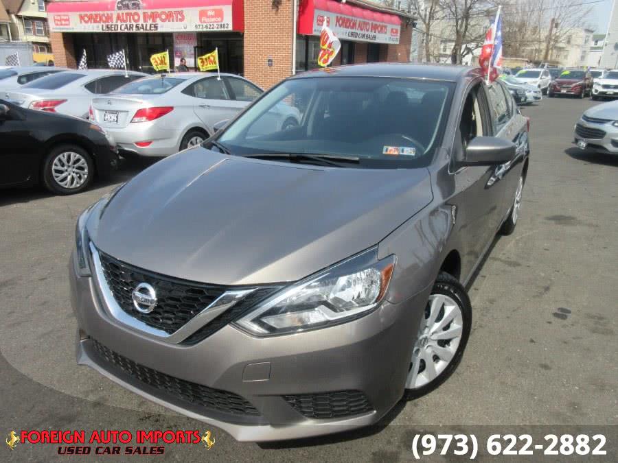 2017 Nissan Sentra SV CVT, available for sale in Irvington, New Jersey | Foreign Auto Imports. Irvington, New Jersey
