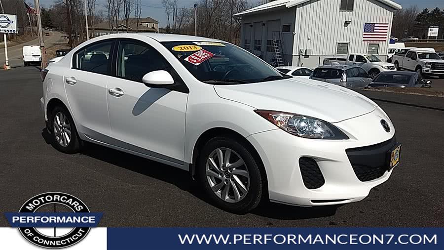 2013 Mazda Mazda3 4dr Sdn Man i Touring, available for sale in Wilton, Connecticut | Performance Motor Cars Of Connecticut LLC. Wilton, Connecticut