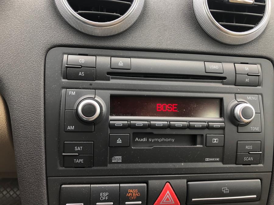 2006 Audi A3 4dr HB 2.0T Auto DSG w/Sport Pkg, available for sale in East Windsor, Connecticut | Stop & Drive Auto Sales. East Windsor, Connecticut 2006 Audi A3 4dr HB 2.0T Auto DSG w/Sport Pkg, available for sale in East Windsor, Connecticut | Stop & Drive Auto Sales. East Windsor, Connecticut