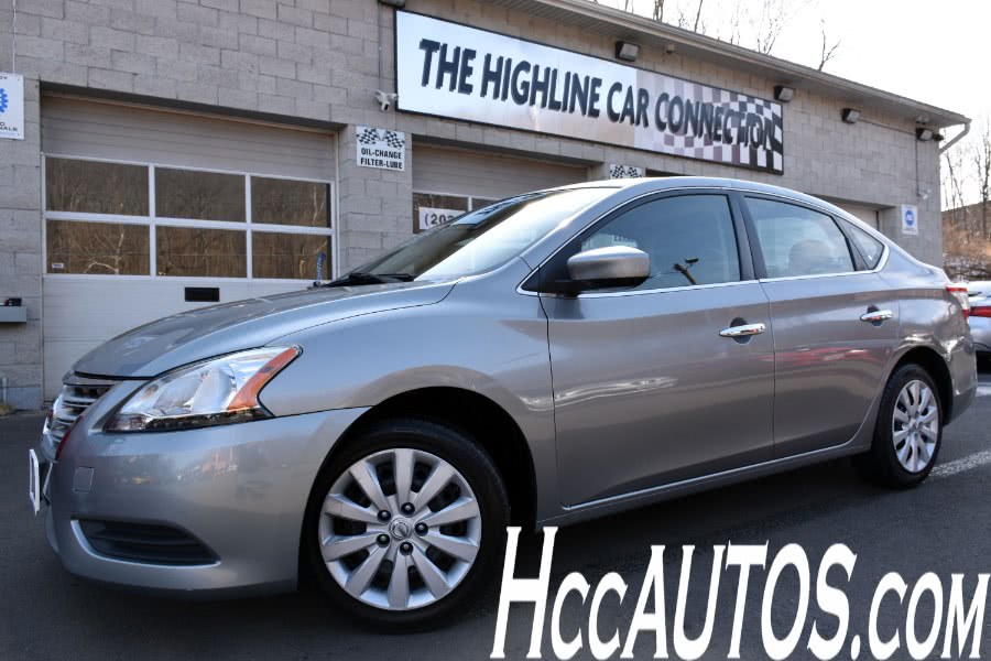 2014 Nissan Sentra 4dr Sdn I4 CVT SV, available for sale in Waterbury, Connecticut | Highline Car Connection. Waterbury, Connecticut