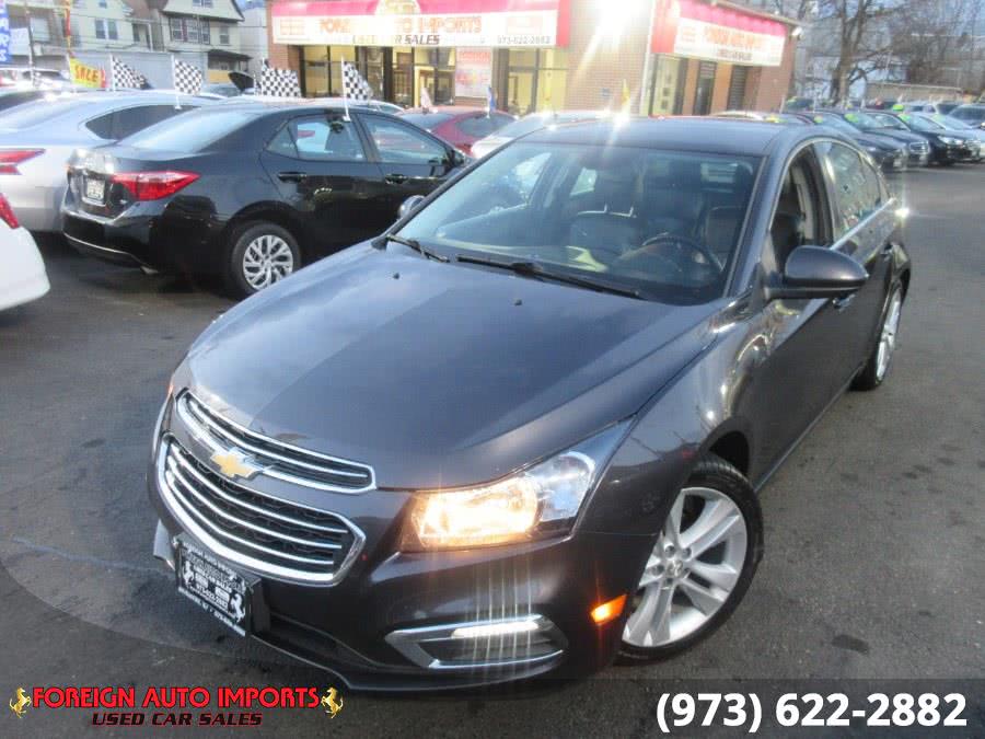 2016 Chevrolet Cruze Limited 4dr Sdn LTZ, available for sale in Irvington, New Jersey | Foreign Auto Imports. Irvington, New Jersey
