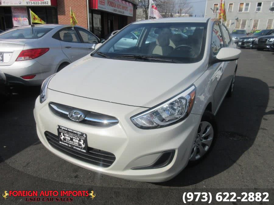 2017 Hyundai Accent SE Sedan Automatic, available for sale in Irvington, New Jersey | Foreign Auto Imports. Irvington, New Jersey